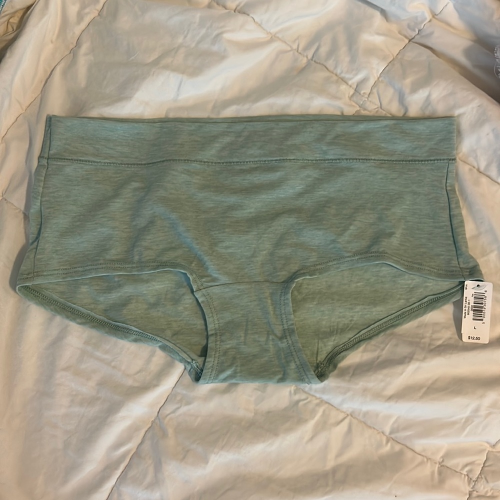 Gap Breathe Shorty Full Coverage Underwear - Mint Green - Size L - Brand New